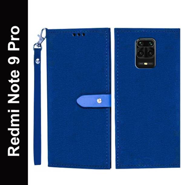 Krofty Flip Cover for POCO M2 Pro, Redmi Note 9 Pro, Redmi Note 9 Pro Max, Redmi Note 10 Lite