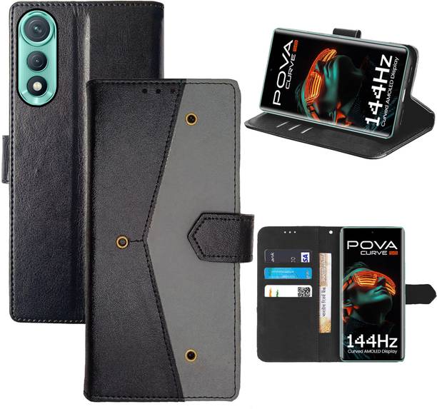 Aaghosh Flip Cover for Tecno Pova Curve 5G