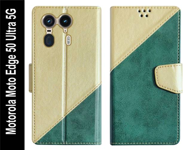 SBMS Flip Cover for Motorola Moto Edge 50 Ultra 5G Back Cover Case with Magnatic Closure | Card & Money Pocket