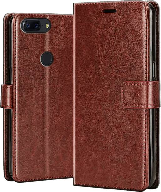 TWIGLO Flip Cover for OnePlus 5T