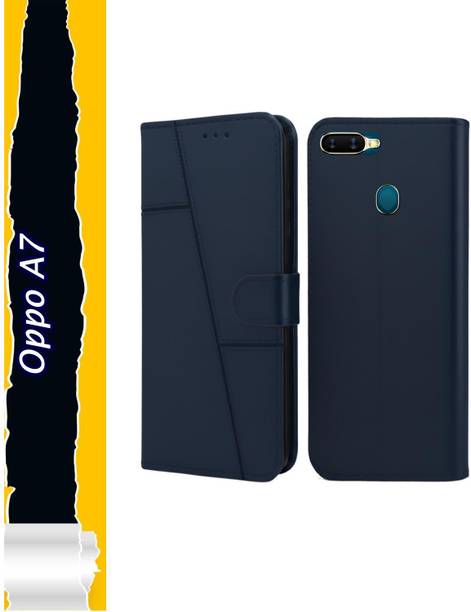 TENFLY Flip Cover for Oppo A7