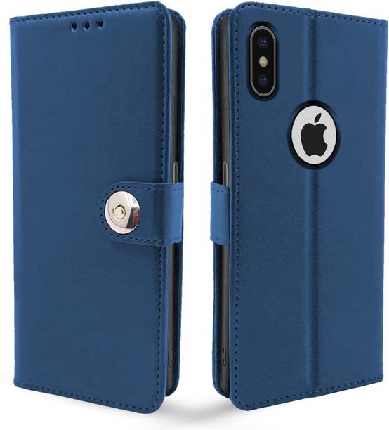 Pikkme Flip Cover for Apple iPhone X