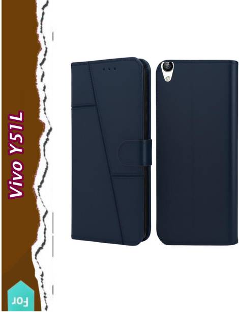 HLOFLY Flip Cover for VIVO Y51L