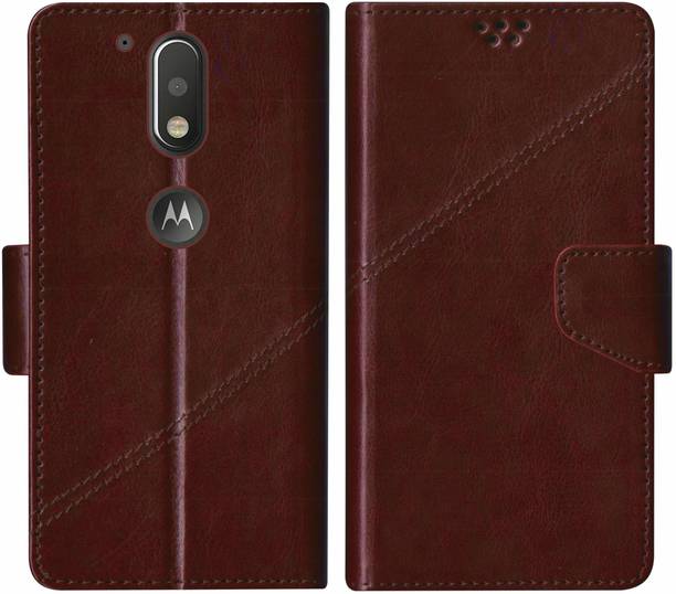 korumacase Flip Cover for Motorola Moto G (4th Generation) Plus