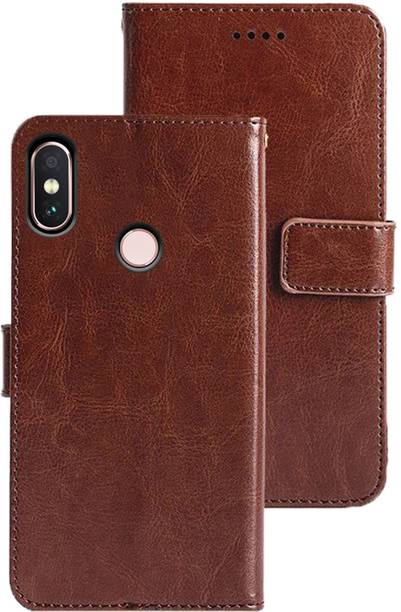 Meephone Flip Cover for Mi Redmi Note 5 Pro