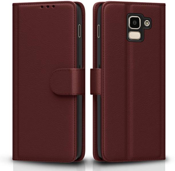 Npix Flip Cover for Samsung Galaxy J6