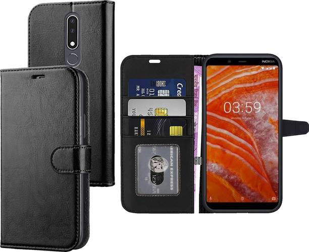 Unirock Flip Cover for Nokia 3.1 plus