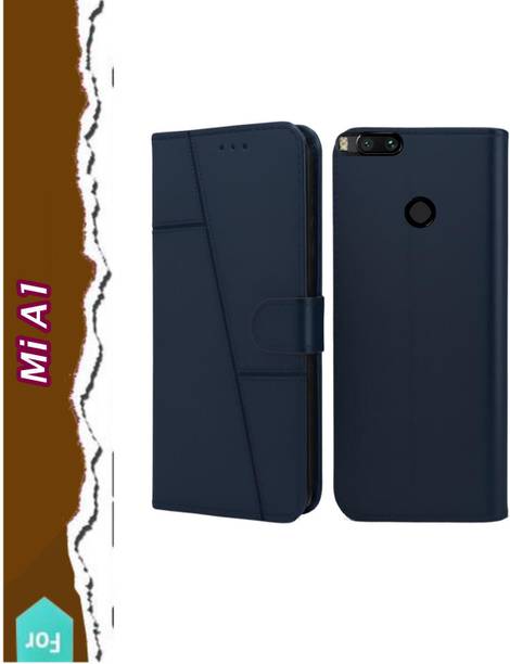 HLOFLY Flip Cover for Mi A1