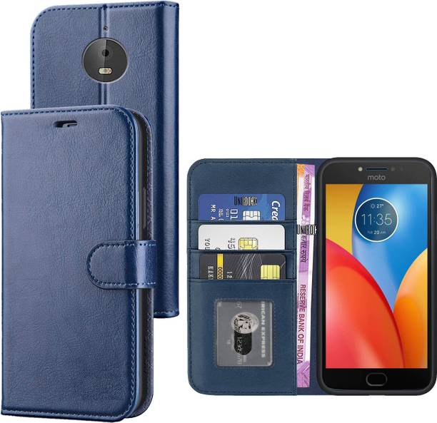 Unirock Flip Cover for Motorola Moto E4 Plus
