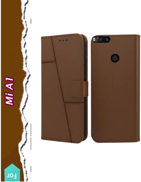 HLOFLY Flip Cover for Mi A1