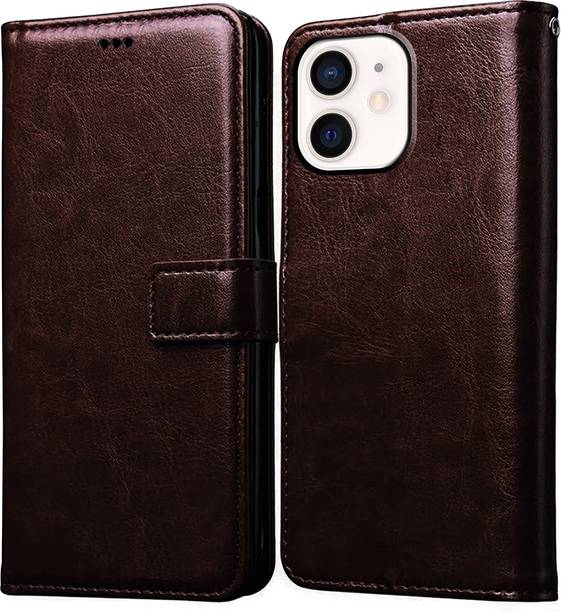 Casotec Flip Cover for Apple iPhone 12 Mini