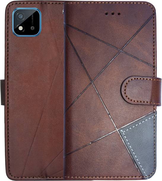 SUPER-ME Flip Cover for REALME C11 2021