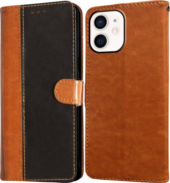 Casotec Flip Cover for Apple iPhone 12 Mini