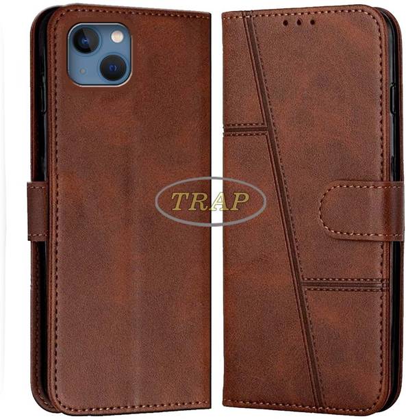 Trap Premium Flip Cover Flip Cover for Apple iPhone 13 Mini