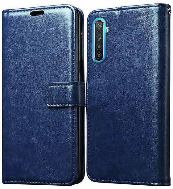 FIXN Flip Cover for Realme X2, XT Leather Flip Case