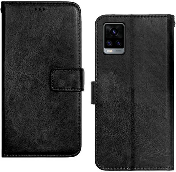 Juberous Flip Cover for Vivo V20