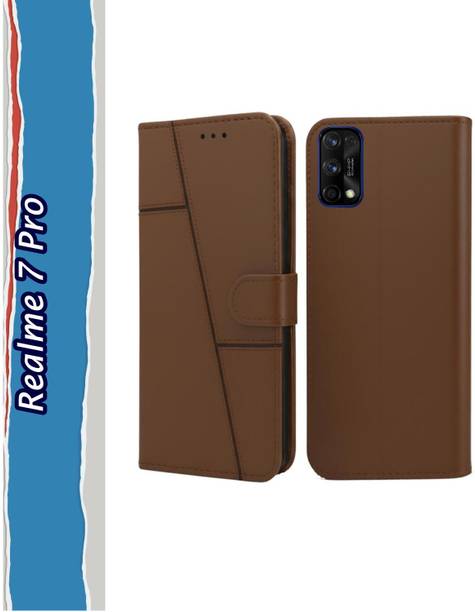 kasera Flip Cover for Realme 7 Pro