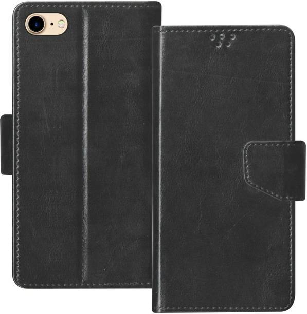 Juberous Flip Cover for Apple iPhone 8