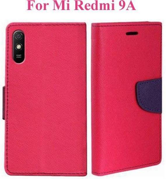 Wristlet Flip Cover for Mi Redmi 9A, Mi Redmi 9i, Redmi 9A Sport, Redmi 9i Sport