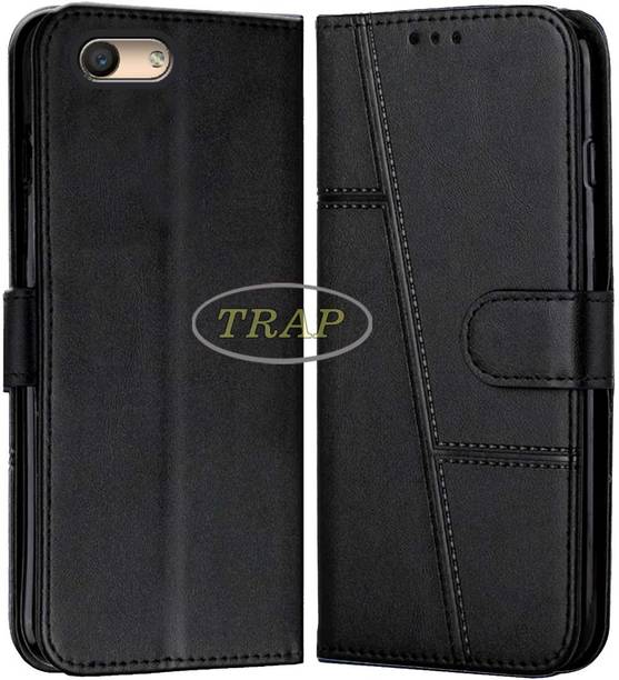 Trap Premium Flip Cover Flip Cover for Oppo F1s