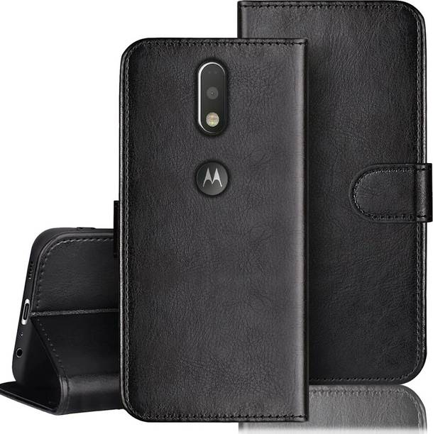 Juberous Flip Cover for Motorola Moto G (4th Generation) Plus