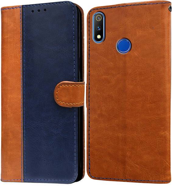Casotec Flip Cover for Realme 3 Pro