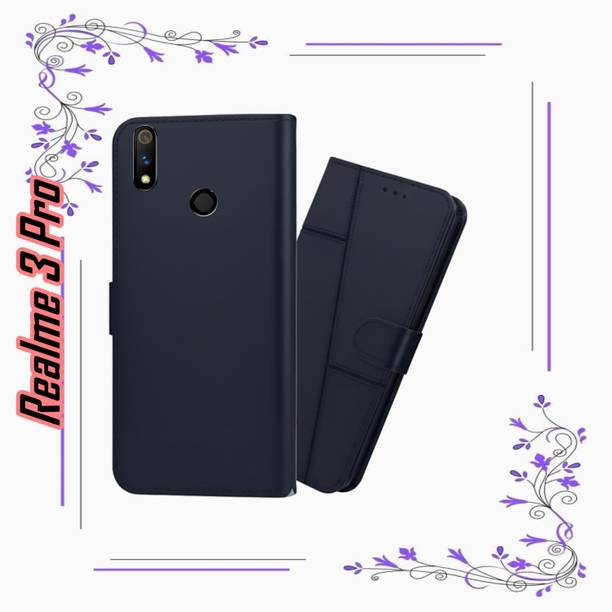 PRAJCASE Flip Cover for Realme 3 Pro