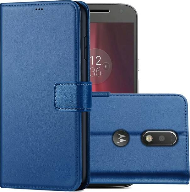 Juberous Flip Cover for Motorola Moto G (4th Generation) Plus