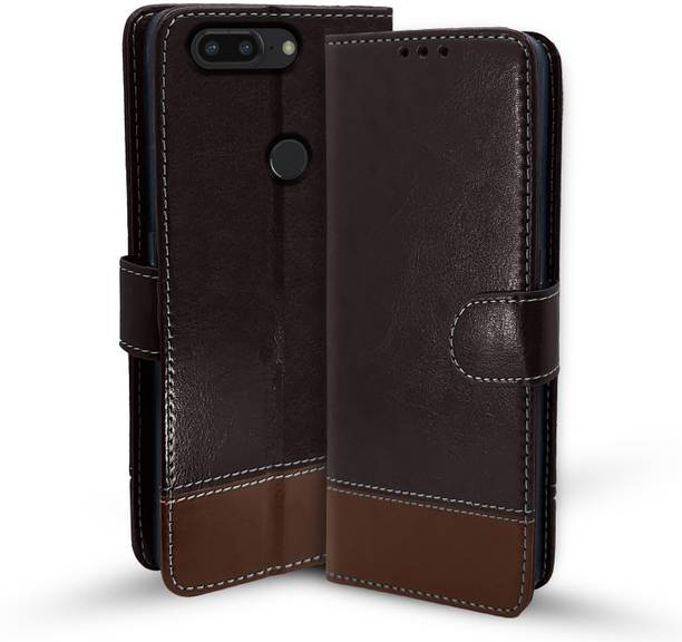 Pikkme Flip Cover for OnePlus 5T