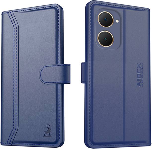 AIBEX Flip Cover for iQOO Z9 Lite / Vivo Y28S 5G / Vivo T3 Lite / Vivo Y18 / Vivo Y18e / Vivo Y18i / Vivo Y18t