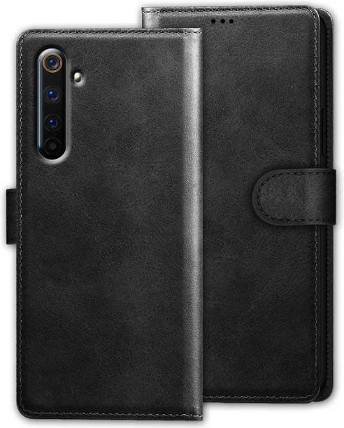 Xester Flip Cover for REALME 6 PRO |Vegan PU Leather |Foldable Stand & Pocket |Magnetic Closure