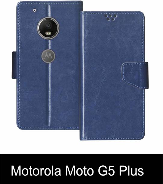 SBMS Flip Cover for Motorola Moto G5 Plus