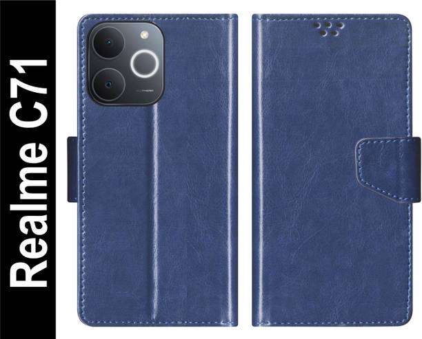 SBMS Flip Cover for Realme C71 Back Cover Case with Magnatic Closure