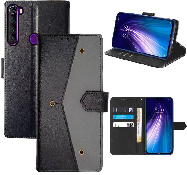 Aaghosh Flip Cover for Mi Redmi Note 8