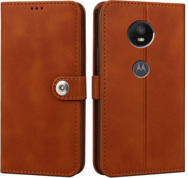Unirock Flip Cover for MOTOROLA Moto E4 Plus|Premium Leather Finish | Magnetic Closure |Kickstand Feature
