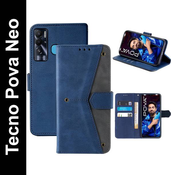 Mashgul Flip Cover for Tecno Pova Neo