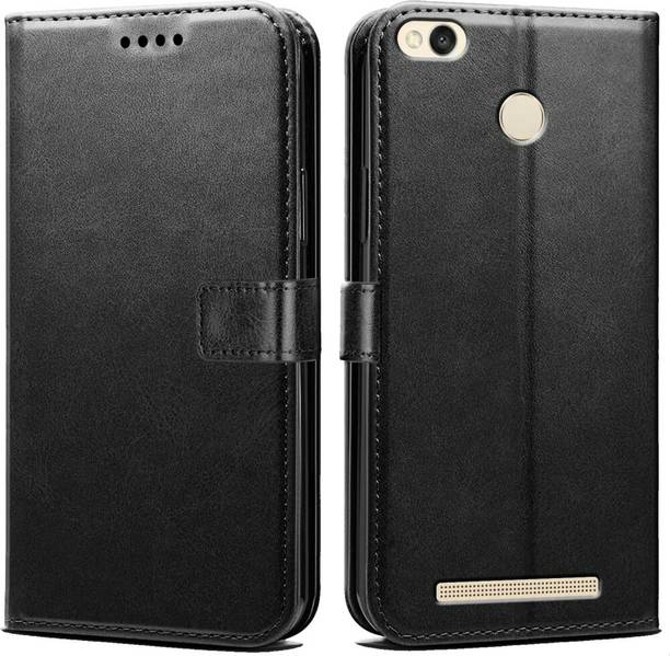 Juberous Flip Cover for Mi Redmi 3S Prime