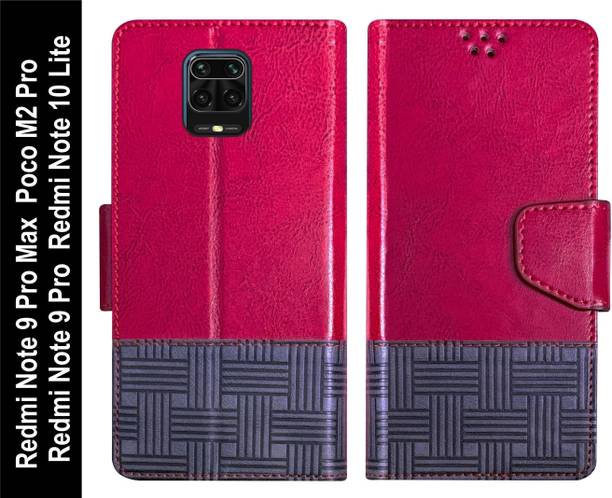 Telecase Flip Cover for Redmi Note 9 Pro Max / Poco M2 Pro / Redmi Note 9 Pro / Redmi Note 10 Lite