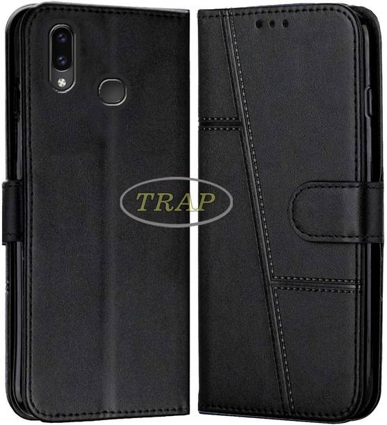 Trap Premium Flip Cover Flip Cover for Vivo V9