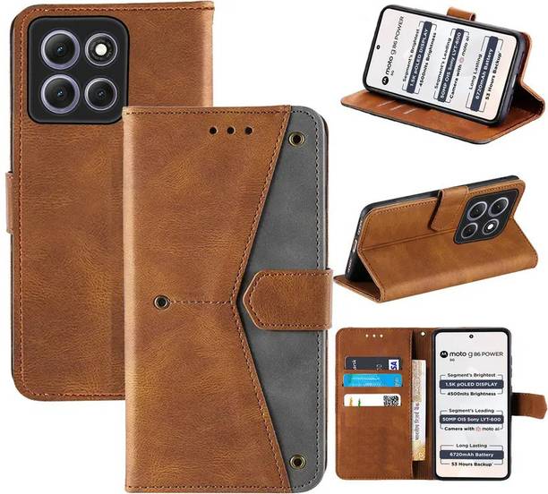 Aaghosh Flip Cover for MOTOROLA G86 Power 5G, Moto G86 Power 5G