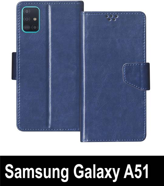SBMS Flip Cover for Samsung Galaxy A51 Back Cover Case with Magnatic Closure