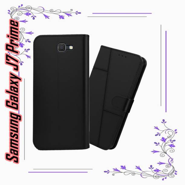 PRAJCASE Flip Cover for Samsung Galaxy J7 Prime