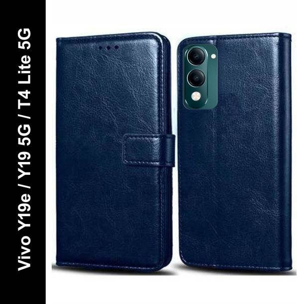 Wynhard Flip Cover for Vivo Y19e, Vivo Y19 5G, Vivo T4 Lite 5G