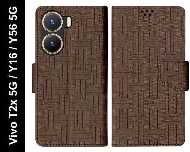 SBMS Flip Cover for Vivo T2x 5G / Vivo Y16 / Vivo Y56 5G