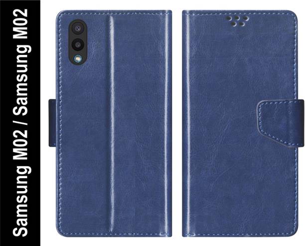 SBMS Flip Cover for Samsung Galaxy M02 / Samsung A02 Back Cover Case