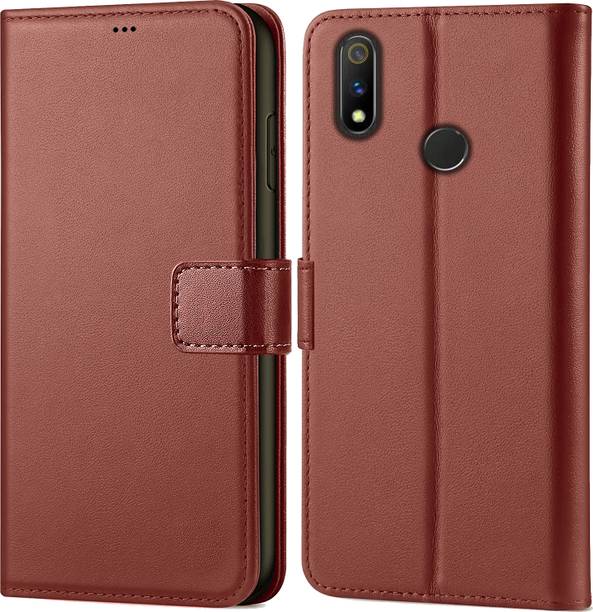 PikTrue Flip Cover for Realme 3 Pro