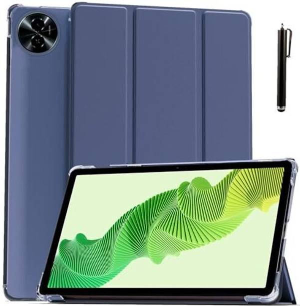Proelite Flip Cover for Realme Pad 2 11.5 inch Cover, Smart Flip Case Cover Translucent Back with Stylus Pen