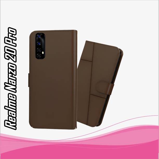 Oyota Flip Cover for Realme Narzo 20 Pro