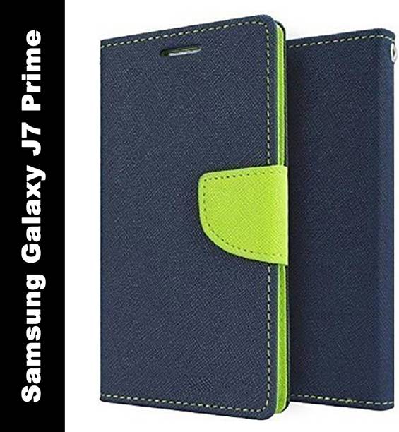 Aarov Flip Cover for Samsung Galaxy J7 Prime