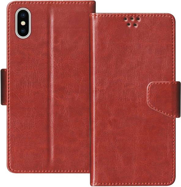 Juberous Flip Cover for Apple iPhone X, Apple iPhone XS